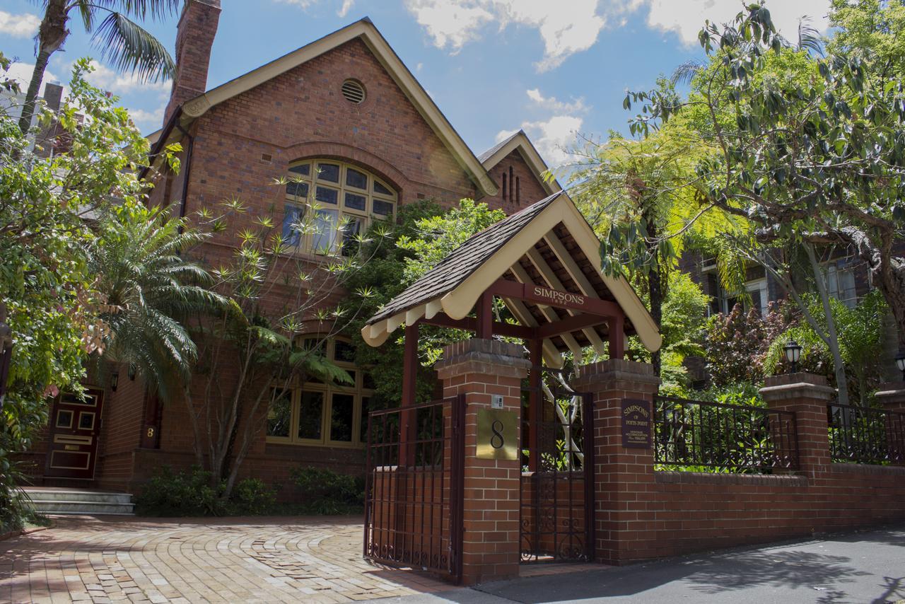 Simpsons Of Potts Point Hotel Sydney Exterior photo